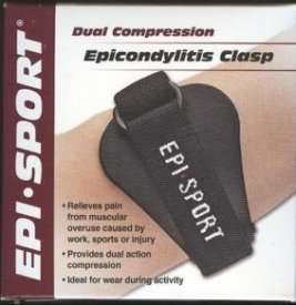 EPI-SPORT EPICONDYLITIS CLASP - Size: Small 9–10″ Image EPI-SPORT EPICONDYLITIS CLASP - Size: Small 9–10″ Image