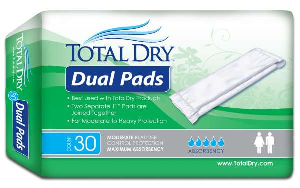 Total Dry Dual Pads - Package: Pk/30 Image Total Dry Dual Pads - Package: Pk/30 Image