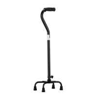 Quad Cane Small Base Heavy Duty - Color: Black Image thumbnail Quad Cane Small Base Heavy Duty - Color: Black Image thumbnail