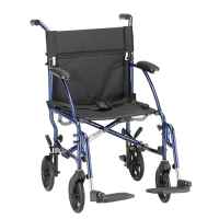 Transport Chair aluminum 377 Image thumbnail Transport Chair aluminum 377 Image